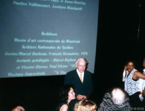 Photo : Lancement par l'ONF du film Barbeau libre comme l'art