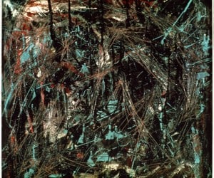 Auteur :Chambers, Jack pour Galerie Dresdnere, Toronto Date : 11/04/1976 Huile et émail sur panneau, 56 x 560 cm, 1946. Photo Yvan Boulerice, circa 1976. Collection du Musée des beaux-arts du Canada, provenant de la collection Madeleine Arbour. Jack Chambers, trensmise aimablement pas la Galerie Dresnere. © ADAGP - Paris pour Marcel Barbeau.