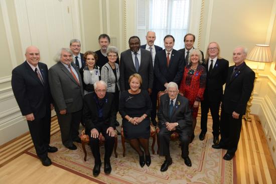 Photo officielle des lauréats des Prix du Québec 2013 (Crédit photo Rémy Boily)