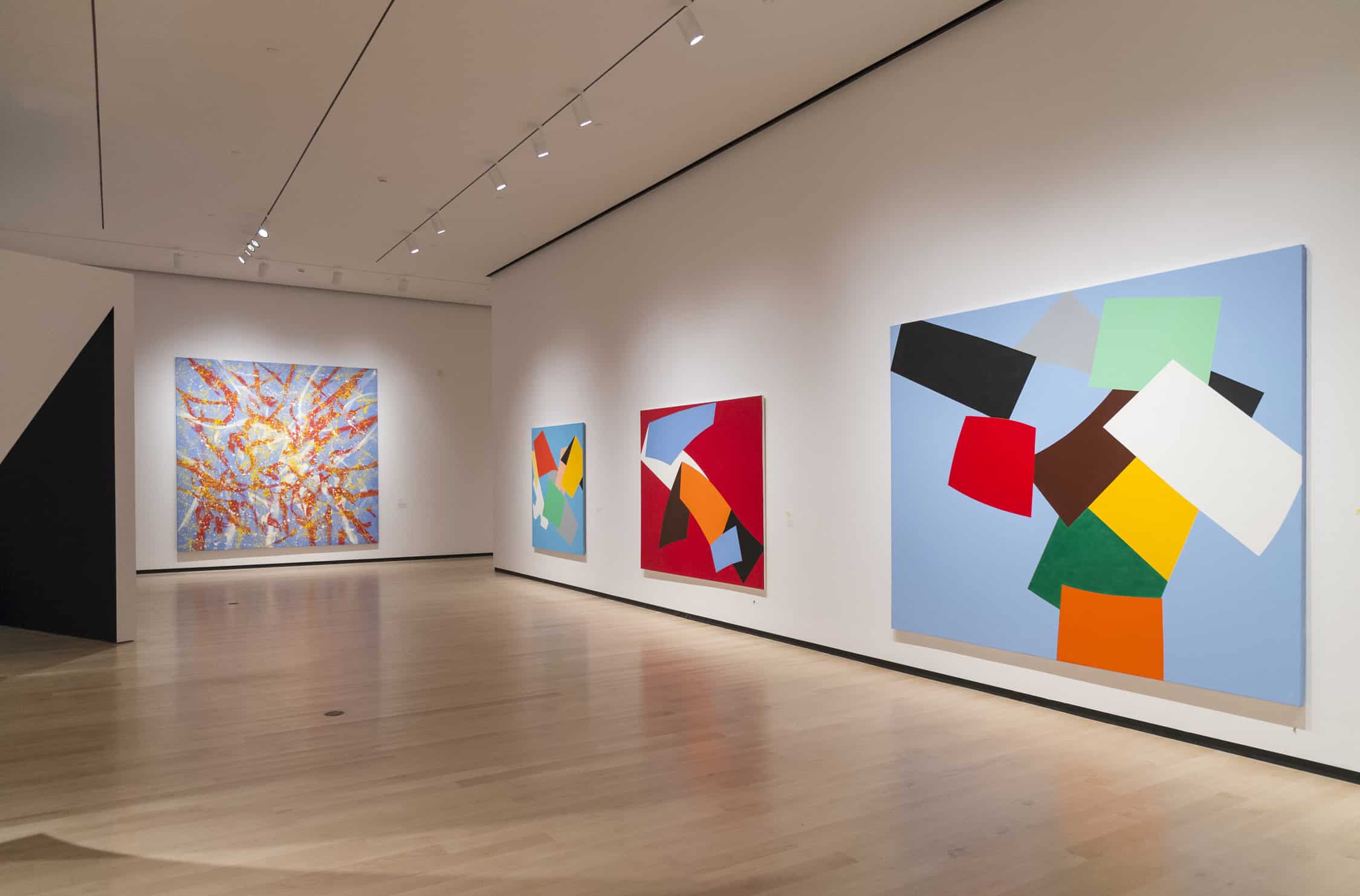 Vue de l’exposition Marcel Barbeau En mouvement
