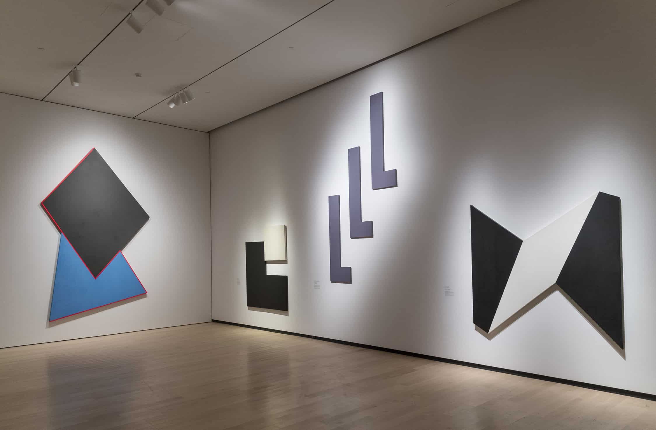 Vue de l’exposition Marcel Barbeau. En mouvement. MNBAQ.