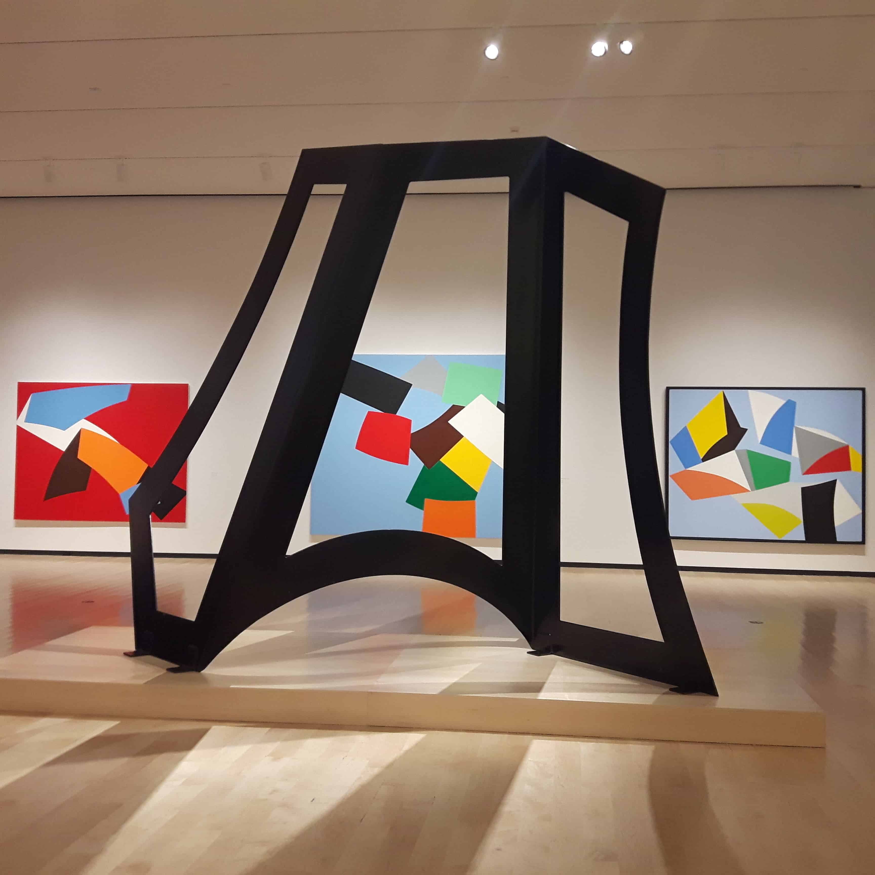 Exposition Marcel Barbeau : en mouvement. Crédit Photo : Damien Gillot